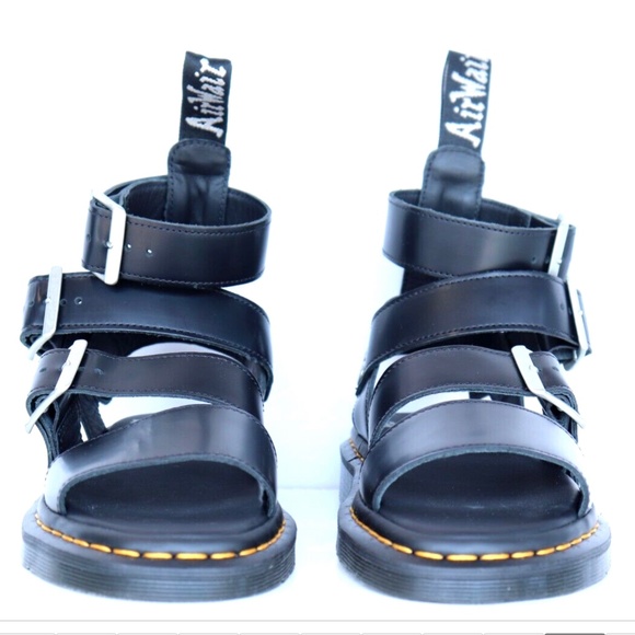 Rick Owens x Dr. Martens Leather Gryphon Gladiator Sandals Women's 8 Men… - Picture 13 of 14